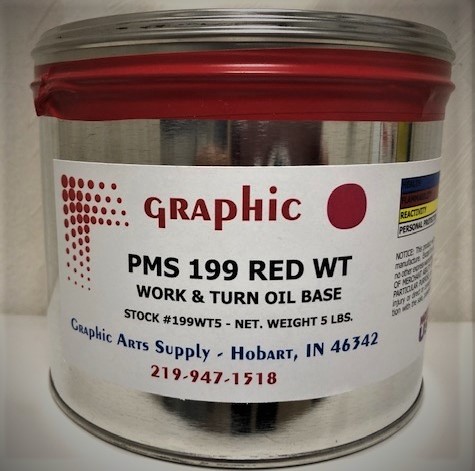 (image for) 199WT5 Graphic PMS 199 Red 5 lb.